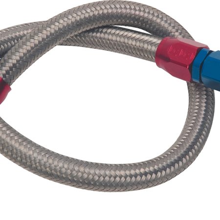EDELBROCK FUEL LINE BRAIDED STAINLESS FOR SBC ( USE WITH 8134 ) 8123